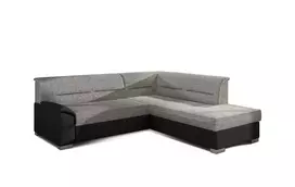 Kampinė sofa Bergen su patalynės dėže, audinys Berlin 02, Soft 17