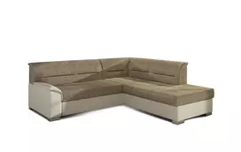 Kampinė sofa Bergen su patalynės dėže, audinys Berlin 03, Soft 33