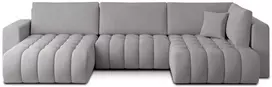 Kampinė sofa Bonito su patalynės dėže, audinys Nube 3