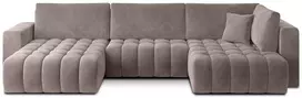 Kampinė sofa Bonito su patalynės dėže, audinys Sola 18