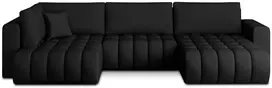 Kampinė sofa Bonito su patalynės dėže, audinys Softis 11
