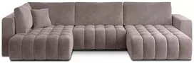Kampinė sofa Bonito su patalynės dėže, audinys Sola 18