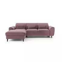Kampinė sofa Foble su patalynės dėže, audinys Velvetmat 24