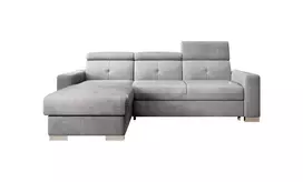 Kampinė sofa Fresia su patalynės dėže, audinys Nube 3