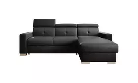 Kampinė sofa Fresia su patalynės dėže, audinys Flores 10