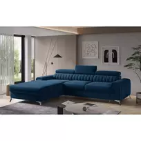Kampinė sofa Grayson su patalynės dėže, audinys Lukso 40