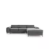 Kampinė sofa Grayson su patalynės dėže, audinys Nube 3