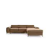 Kampinė sofa Grayson su patalynės dėže, audinys Nube 20