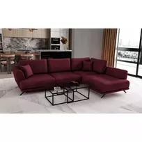 Kampinė sofa Larde su patalynės dėže, audinys Velvetmat 25