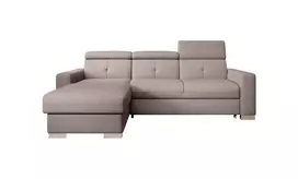 Kampinė sofa Fresia su patalynės dėže, audinys Poco 7