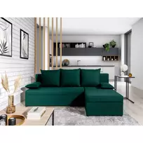 Kampinė sofa Gino su patalynės dėže, audinys Nube 35