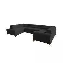 Kampinė sofa Louis su patalynės dėže, audinys Vero 5