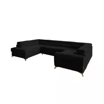 Kampinė sofa Louis su patalynės dėže, audinys Vero 10