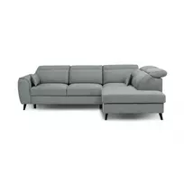 Kampinė sofa Noble su patalynės dėže, audinys Savoi 100