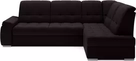 Kampinė sofa Sado su patalynės dėže, audinys Flores 22