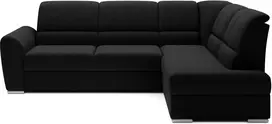 Kampinė sofa Siber su patalynės dėže, audinys Flores 10