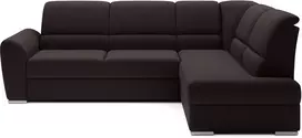 Kampinė sofa Siber su patalynės dėže, audinys Flores 22