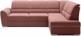 Kampinė sofa Siber su patalynės dėže, audinys Nube 24