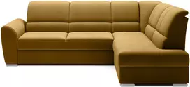 Kampinė sofa Siber su patalynės dėže, audinys Nube 45