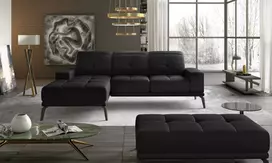 Kampinė sofa Torrense, audinys Mat Velvet 99