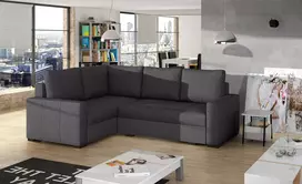 Kampinė sofa Corona su patalynės dėže, audinys Inari 96, Soft 29