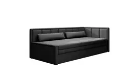Sofa - lova Fulgeo su patalynės dėže pilka, Poco 4, Poco 10