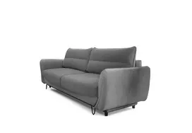 Sofa - lova Silva su patalynės dėže pilka, Velvetmat 4