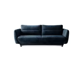 Sofa - lova Silva su patalynės dėže mėlyna, Nube 40