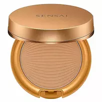 Sensai – Šilko ir bronzos vandeniui atsparūs pudra (Natura l Veil Compact) 8,5 g – SC03 Medium