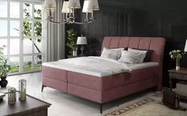 Continental lova su patalynės dėže Aderito 140X200, rožinė