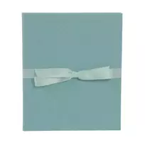 Albumas  GOLDBUCH 68507 Leporello Bella Vista aqua 16x19 cm žalsvos spalvos | kampučiai/lipdukai | max 13x18 10 | juodi lapai [V]