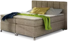 Continental lova su patalynės dėže Basilio 180X200, beige, audinys Berlin 03