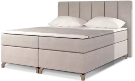Continental lova su patalynės dėže Basilio 140X200, beige, audinys Dora 21