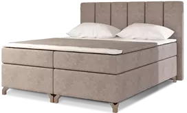 Continental lova su patalynės dėže Basilio 140X200, beige, audinys Dora 22