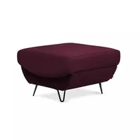 Pufas Silva, violetinė, audinys Velvetmat 25