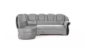 Kampinė sofa Lord su patalynės dėže, audinys Monolith 84