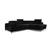 Kampinė sofa Laurence su patalynės dėže, audinys Mat Velvet 99