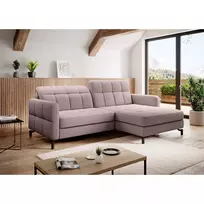 Kampinė sofa Lorelle su patalynės dėže, audinys Omega 91