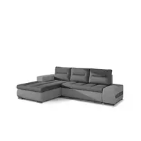 Kampinė sofa Ottavio su patalynės dėže, audinys Soro 93, Soro 83