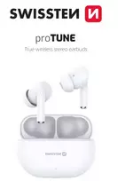 Ausinės Swissten Pro Tune White
