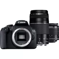 Canon EOS 2000D + EF-S 18-55mm IS STM + EF-S 75-300mm III