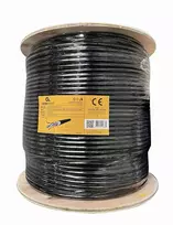 GembirdPC-6004GE-SO-OUT CAT6 FTP LAN Geliu F atviras lauko kabelis, kietas, 305 m, juodas