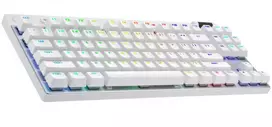 „Logitech G Pro X TKL Lightspeed Tactile White“.