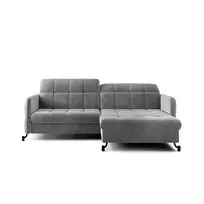 Kampinė sofa Lorelle su patalynės dėže, audinys Paros 05