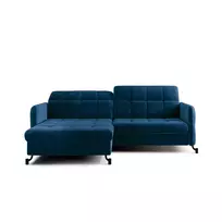 Kampinė sofa Lorelle su patalynės dėže, audinys Kronos 09