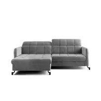Kampinė sofa Lorelle su patalynės dėže, audinys Paros 05