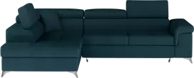 Kampinė sofa Kampinė sofa Eridano su patalynės dėže, audinys Monolith 77