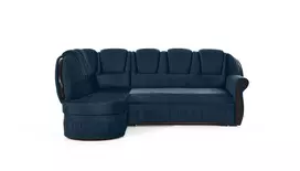 Kampinė sofa Lord su patalynės dėže, audinys Monolith 77