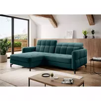 Kampinė sofa Lorelle su patalynės dėže, audinys Mat Velvet 75