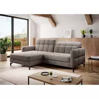 Kampinė sofa Lorelle su patalynės dėže, audinys Berlin 03